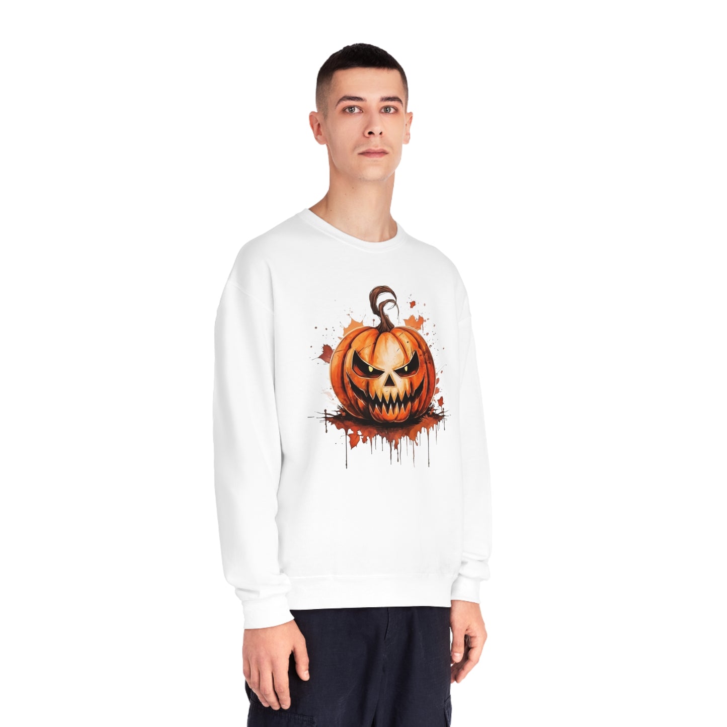 Jack-o-lantern  NuBlend® Crewneck Sweatshirt