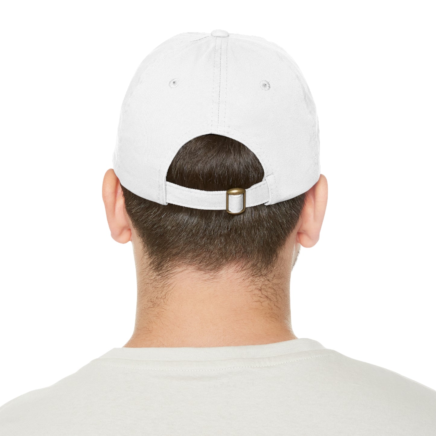 Hat with Leather Patch (Rectangle)-Arizona Flag