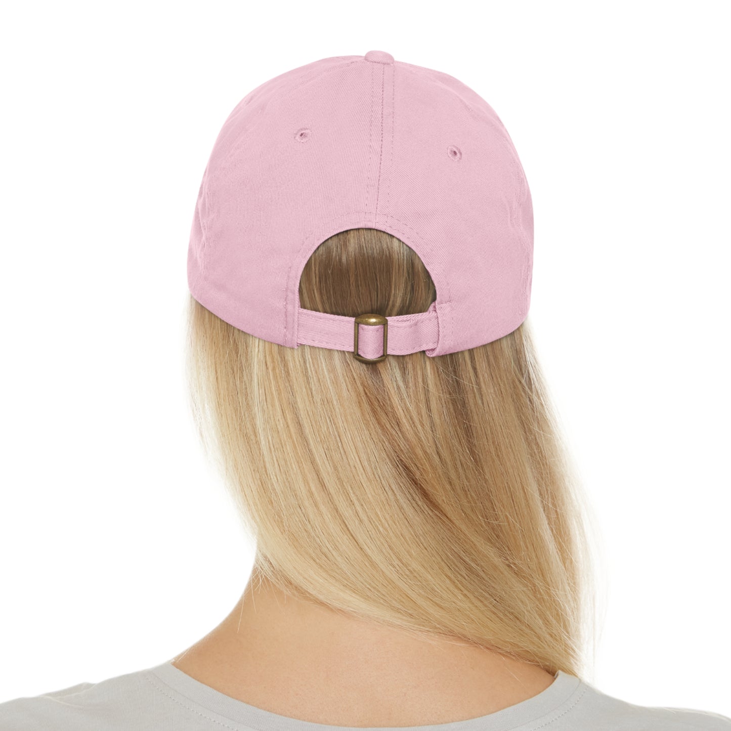 Hat with Leather Patch (Rectangle)-Arizona Flag