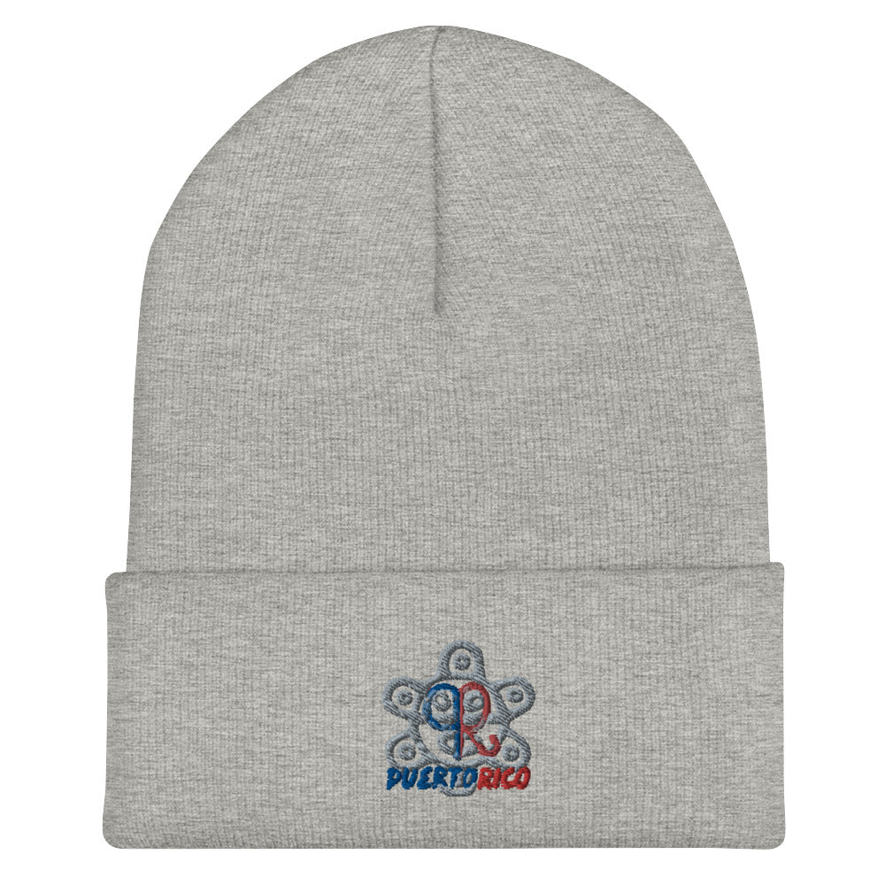 Puerto Rico Cuffed Beanie