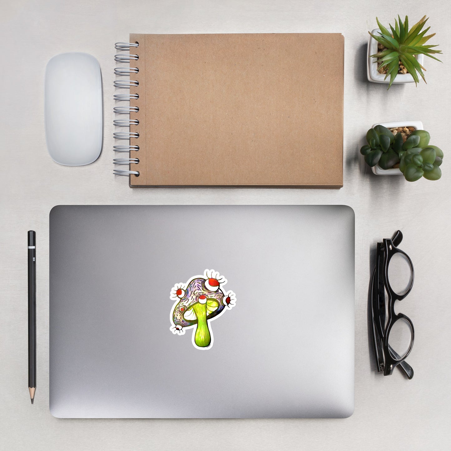 Mushroom Bubble-free stickers