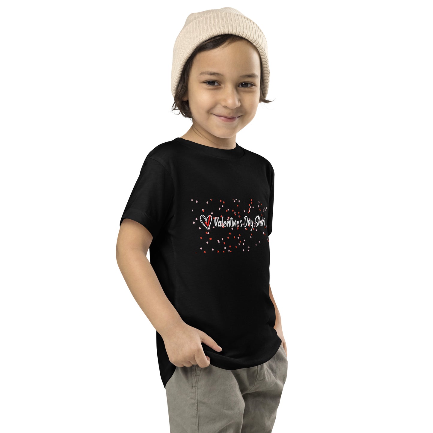 Valentine's Day Toddler Short Sleeve Tee
