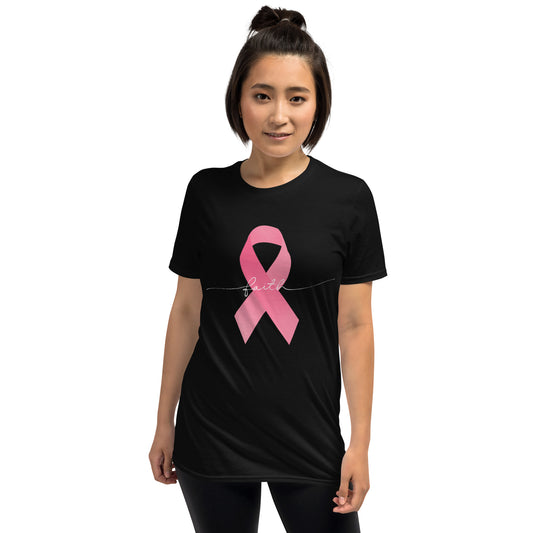 Pink Ribbon Faith  Unisex T-Shirt